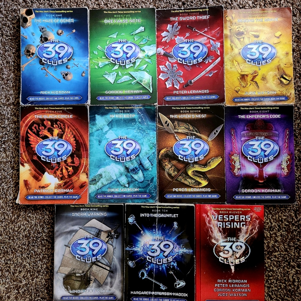 The 39 Clues books 1-11